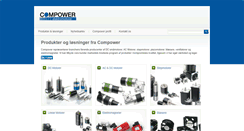 Desktop Screenshot of compower.dk